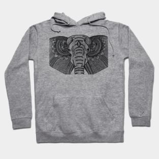 Elephant (Design on Front) Hoodie